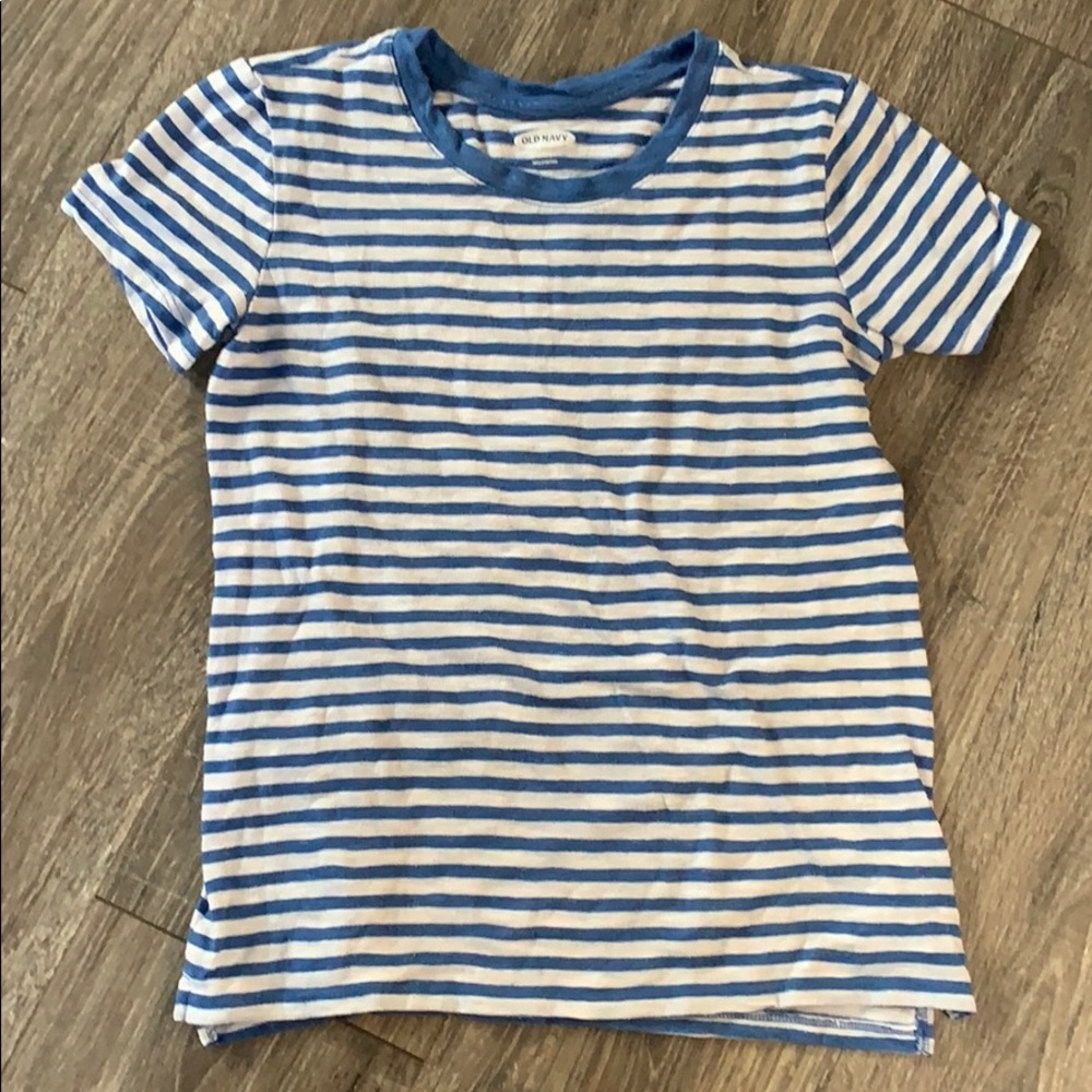 Striped Old Navy tee